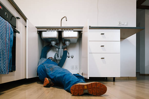 Professional Leak Detection technician working in La Fayette, NY
